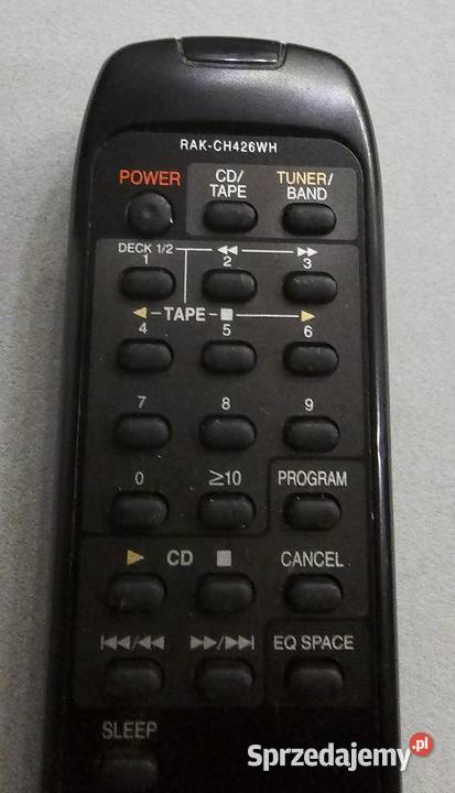 Pilot audio Technics RAKCH426WH oryginał Kraków sprzedam