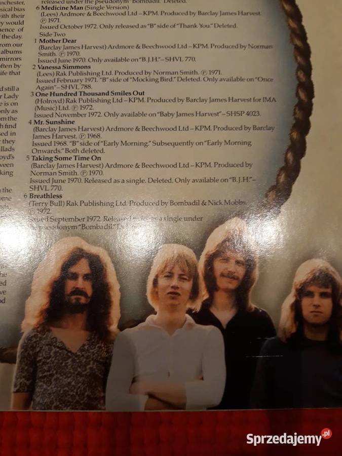 fanów oglądania okładek winyli BARCLAY JAMES Rzeszów sprzedam