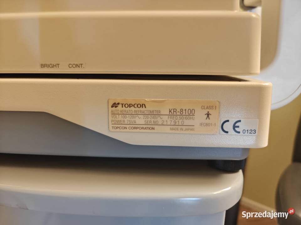 Autorefraktometr Topcon KR8100 Skawina