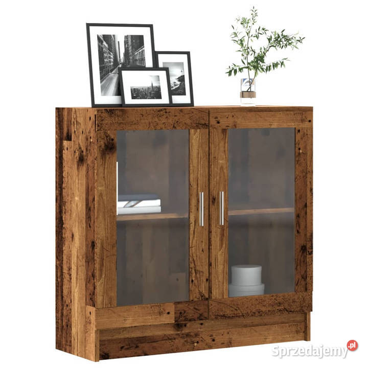Szafka na książki stare drewno 825x305x80 mazowieckie Warszawa