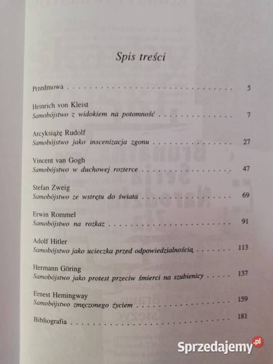 Najsłynniejsze samobójstwa świata Weissensteiner Osięciny