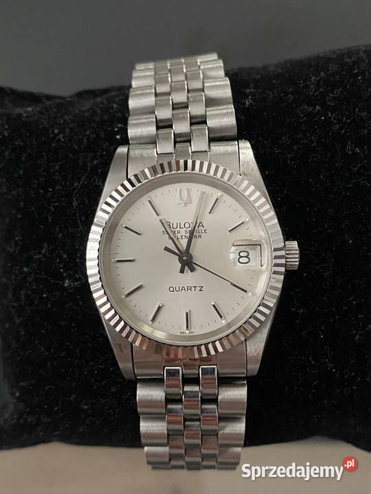 Bulova Super Seville Calendar 30mm srebrna Damskie Częstochowa sprzedam