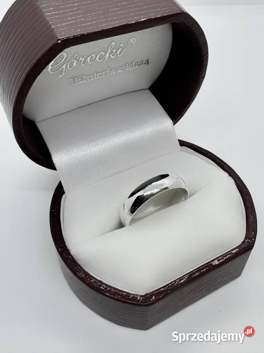 Nowa Rodowana Srebrna Obrączka pr 925 303g Elbląg sprzedam