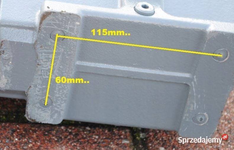 Motoreduktor kątowy 15kw 103obrmin SEW SHF57 Pozostałe lubuskie Kargowa