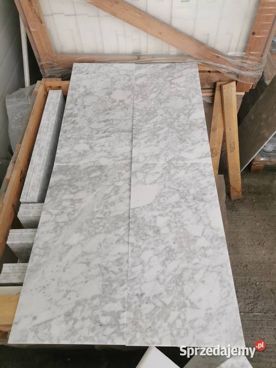 Płytka marmurowa CARRARA BIANCO 61x305x1 poler Pozostałe Przemyśl