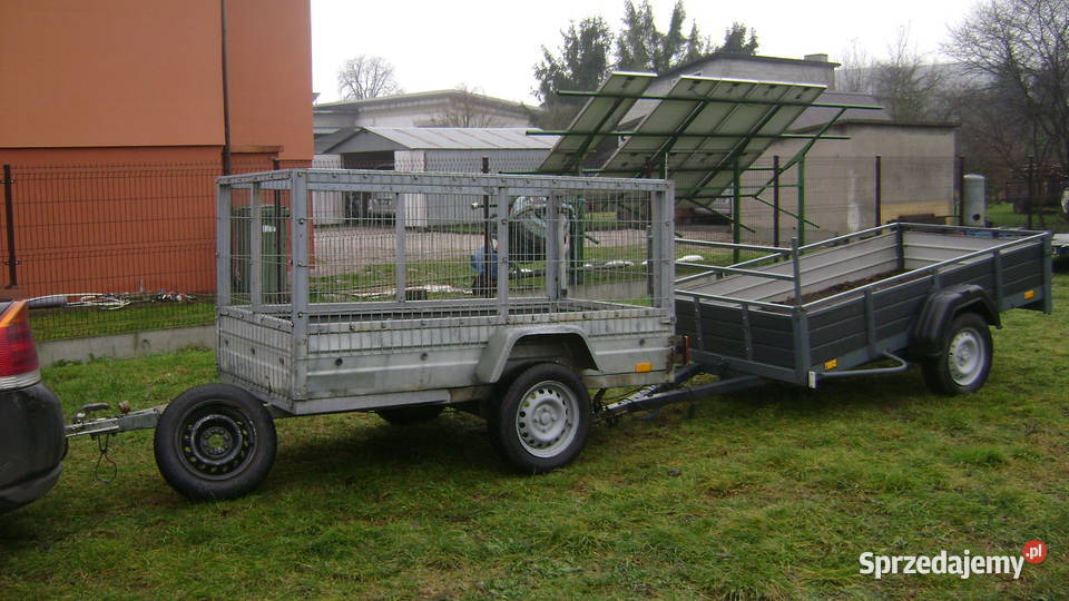 Przyczepka przyczepa zarejestrowana 210x120 z