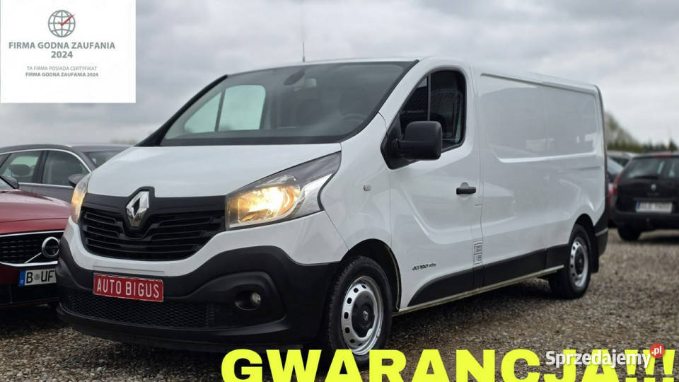 Renault Trafic Klima long navi mały przebieg elektryczne lusterka Lębork