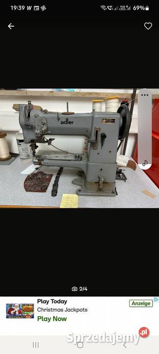 Maszyna kaletnicza Adler prawa cylindryczna Szewcy i kaletnicy Cieszyn