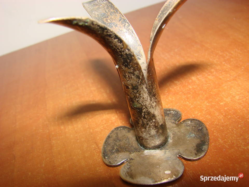 JLH psrebrzany wazonik Pruszcz Gdański