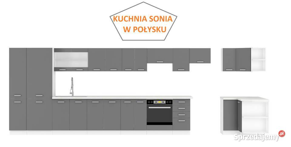 Mebleszafki kuchenne kuchnia Sonia PołyskDowolne Wrocław