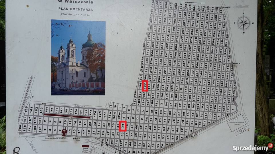 Groby Cmentarz Stare Powązki mazowieckie Warszawa sprzedam