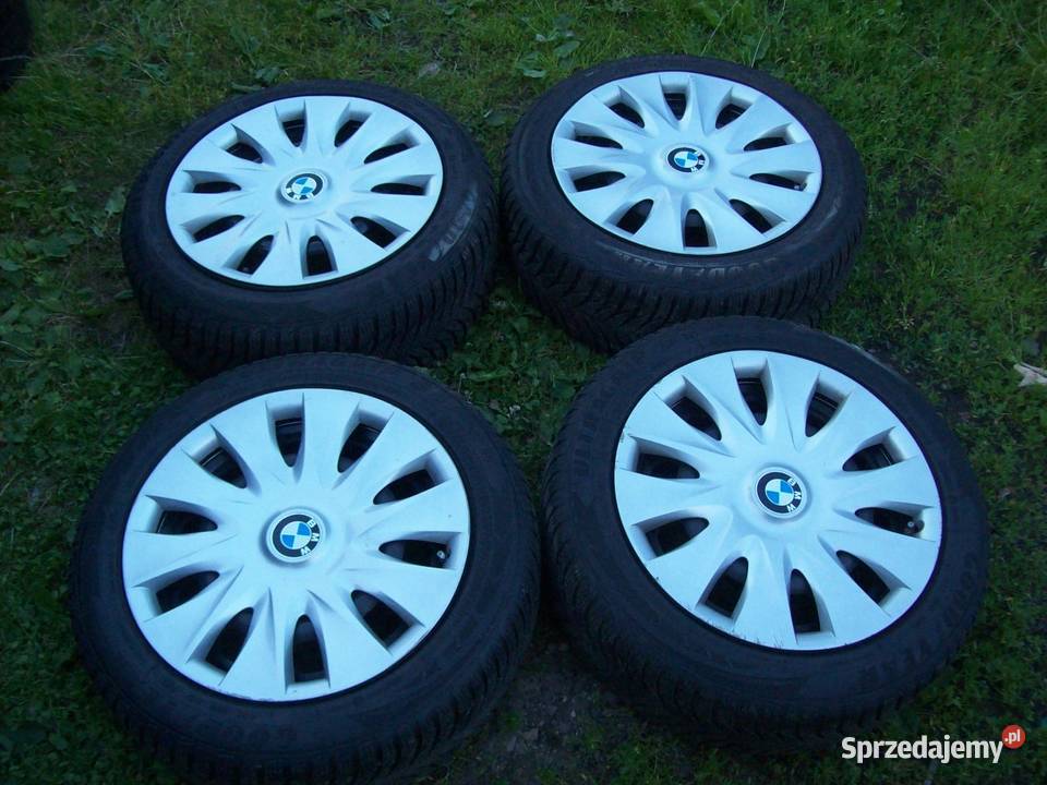 BMW 1 Kola felgi stalowe opony zimowe 1955516 Średnica 16" Mińsk Mazowiecki