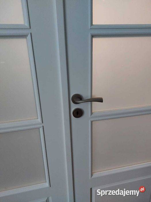 Drzwi wewnętrzne dwuskrzydłowe francuskie Drzwi i okna podkarpackie Żołynia