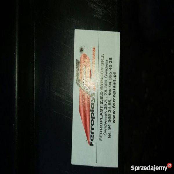 Wycieraczka zewnętrzną z pojemnikem Promnice