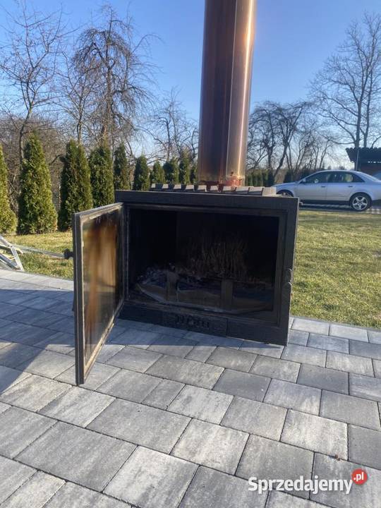 Wkład kominkowy żeliwny z rurą Przemyśl sprzedam