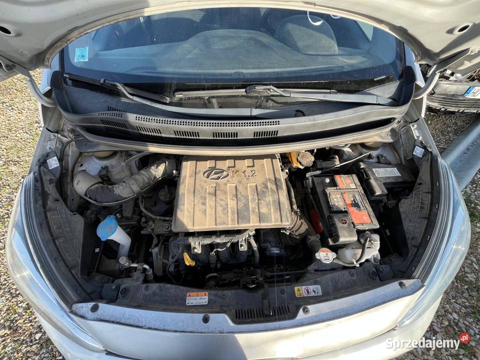 HYUNDAI I10 12i 87 ER844 szary Wrocław