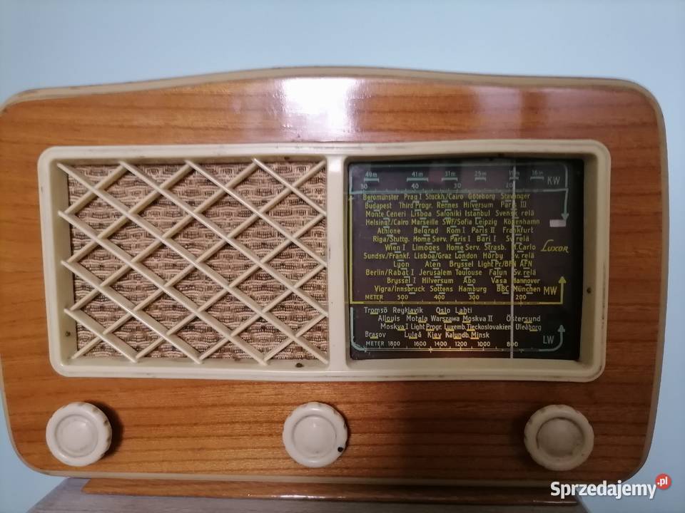 Stare radio lampowe z lat 50 tych Sprawne Kraków
