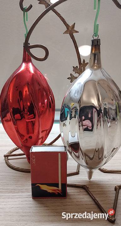 duże bombki PRL Bukowno