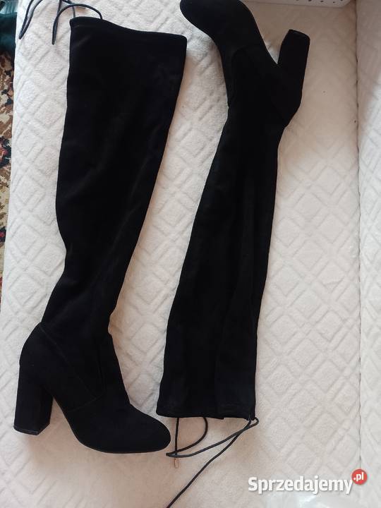 40 Primadonna Collection Wysokie Czarne Kozaki