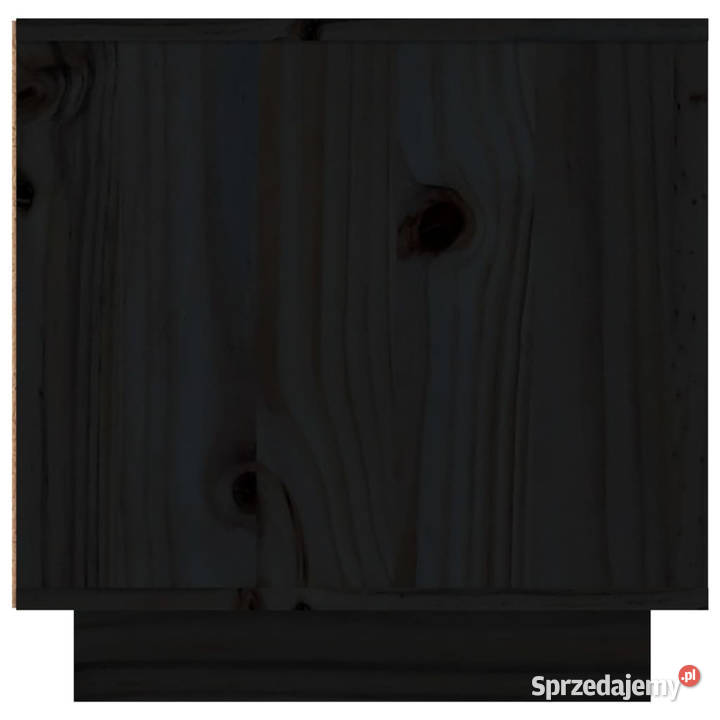 Szafka pod TV czarna 156x40x40 lite drewno Szafki Warszawa