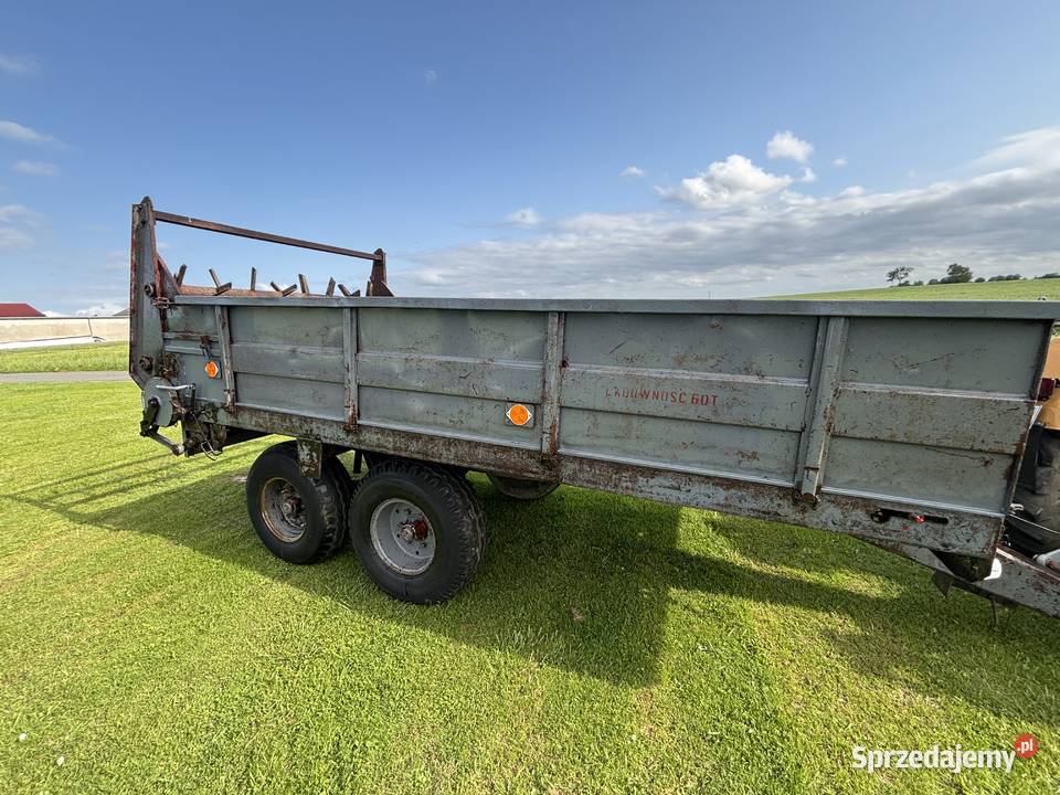Rozrzutnik obornika tandem 6 ton warfama