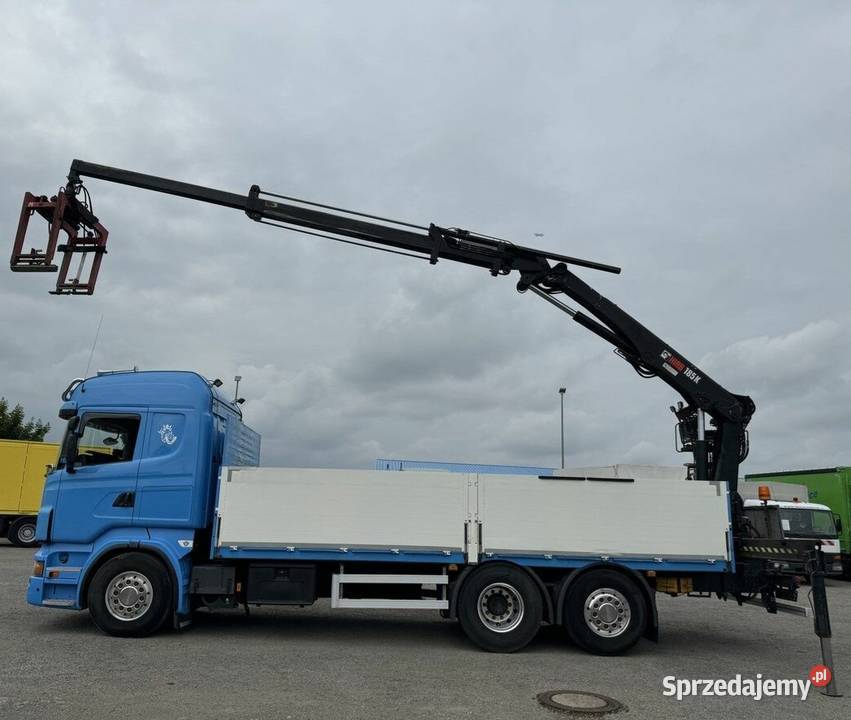 Scania Skrzynia z dzwigiem Warszawa