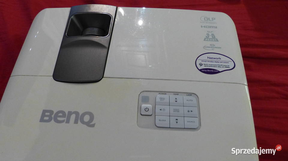 Projektor BENQ 711 dodatkowy osprzęt śląskie Mysłowice