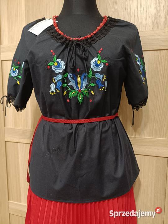 bluzka kaszubska haft maszynowy Bluzki i koszule Bytów