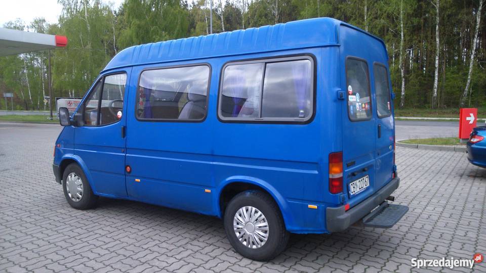 UNIKAT MIKROBUS 12 9 Osób Ford Transit III 1992r 2500cm3 Koronowo