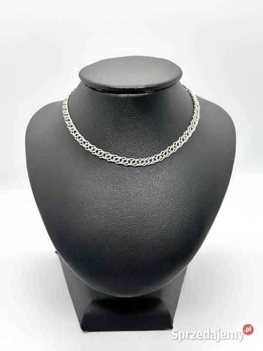 Srebrna bransoletka pr 925 213g Długość 175 srebro Elbląg