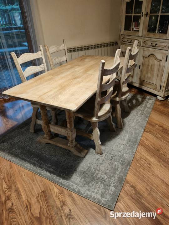 Stół drewniany dębowy Krępiec