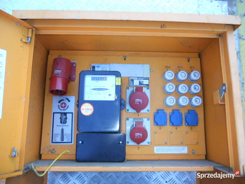 Rozdzielnia elektryczna z licznikiem Mobilna Pilzno