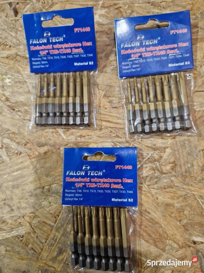 Zestaw bitów TORX 14 TX8TX40 8sz Dom i Ogród Głogowa