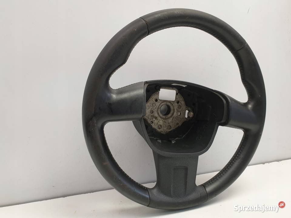 Skoda Superb II SKÓRZANA KIEROWNICA Skóra lubelskie Rudka