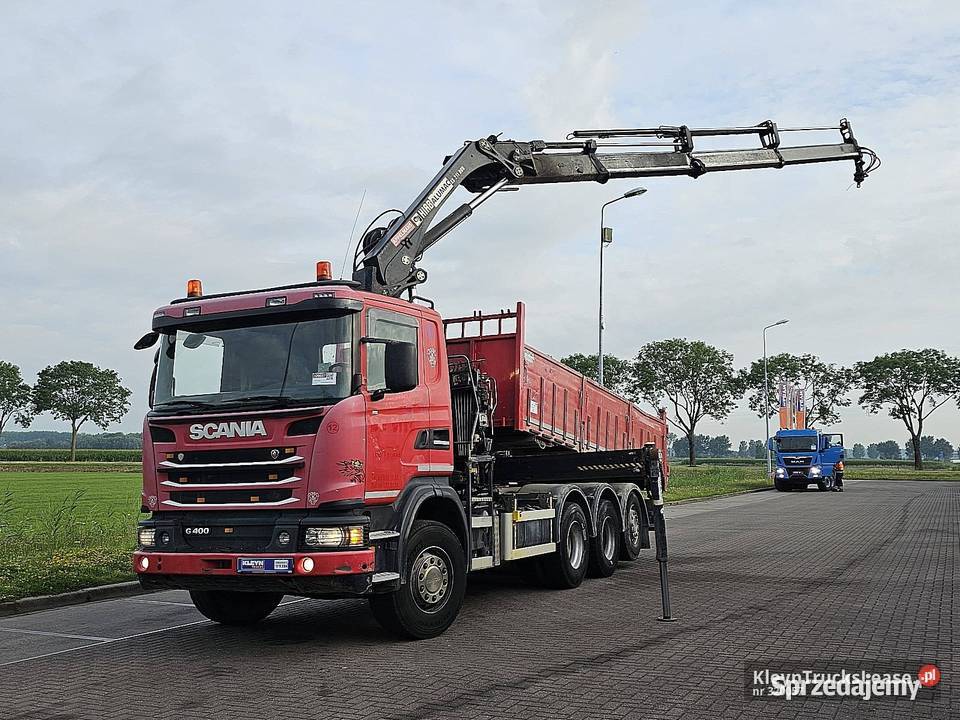 Scania G400 8X44 HIAB 211EP3 wywrotka 2013