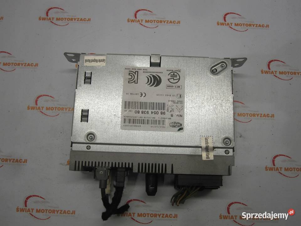 PEUGEOT 208 08r radio nawigacja 9805493880