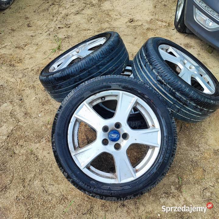 Koła felgi aluminiowe 17 ford 5x108 opony Zielona Góra