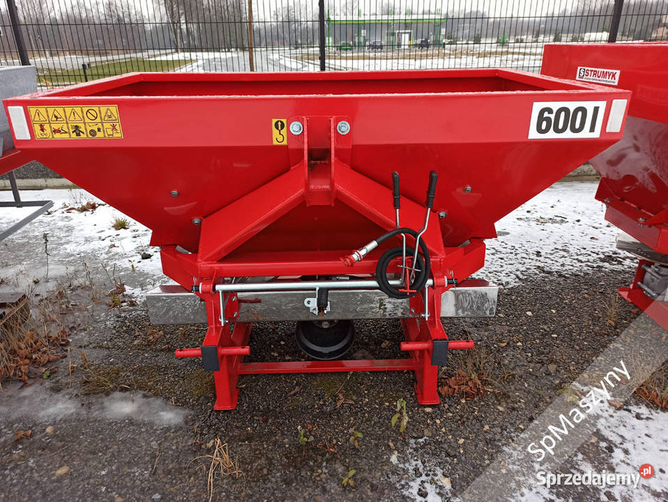 Hydraulika ROZSIEWACZ DO NAWOZÓW strumyk tytan nieuszkodzony Rolnictwo Piotrków Trybunalski sprzedam