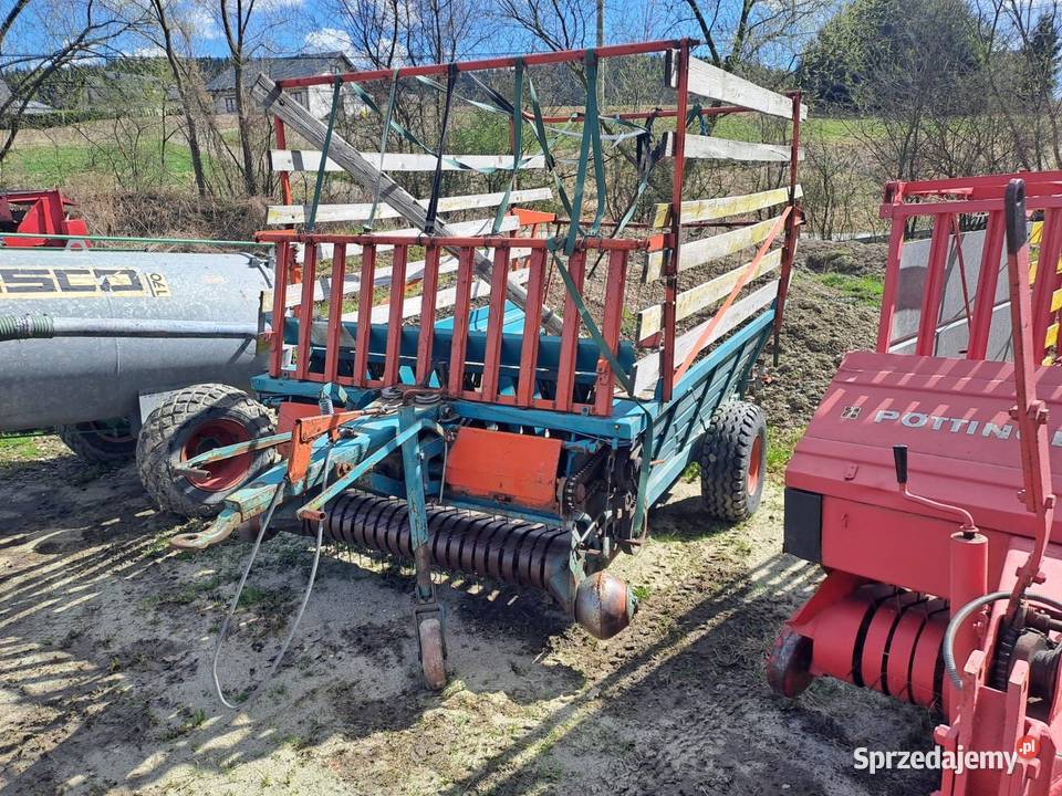 Przyczepa samozbierająca pottinger 10 steyr 12 nieuszkodzony Limanowa