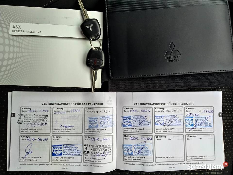 Mitsubishi ASX 2013r 16 Benzyna 117 Pełen Serwis Krosno