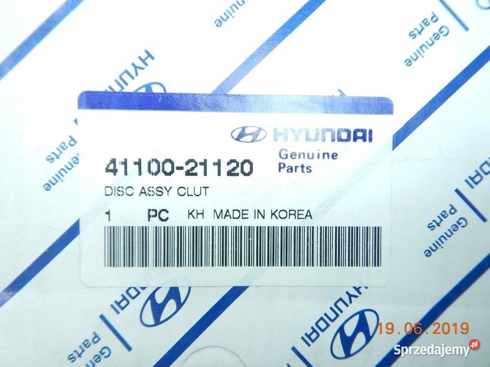 TARCZA SPRZĘGŁA HYUNDAI EXCEL 8689 15 ASO