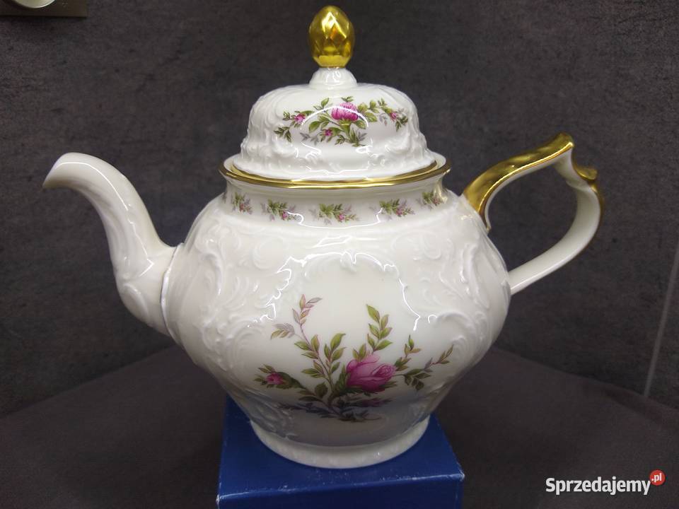 Dzbanek do herbaty Rosenthal Sanssouci Moosrose Kalisz