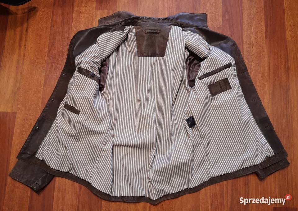 Kurtka skórzana rozmiar L śląskie