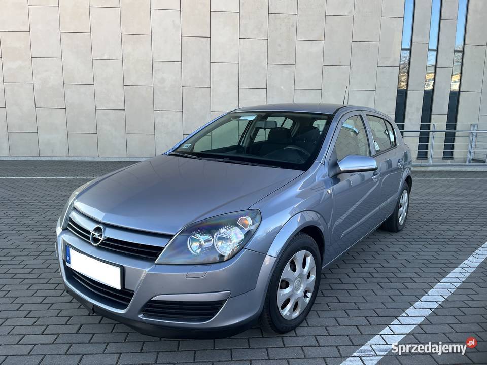 Opel Astra 16 Benzyna Klimatyzacja szary Suwałki