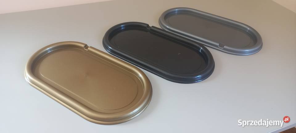 Podstawki pod znicze 35 złote grafitowe Zagnańsk