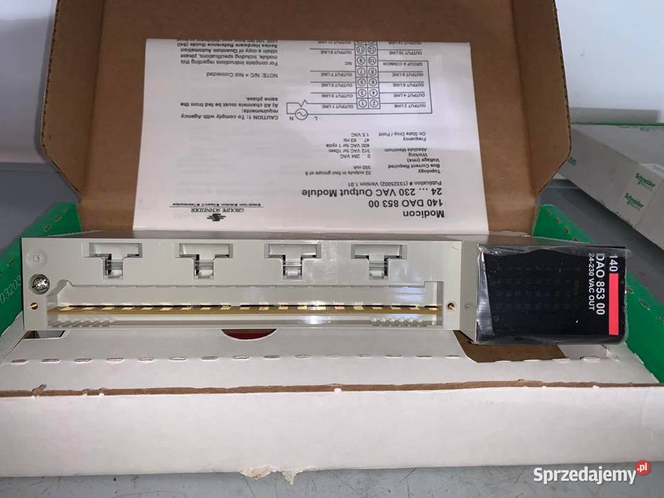 Schneider Electric 140DAO85300C AC Output Warszawa