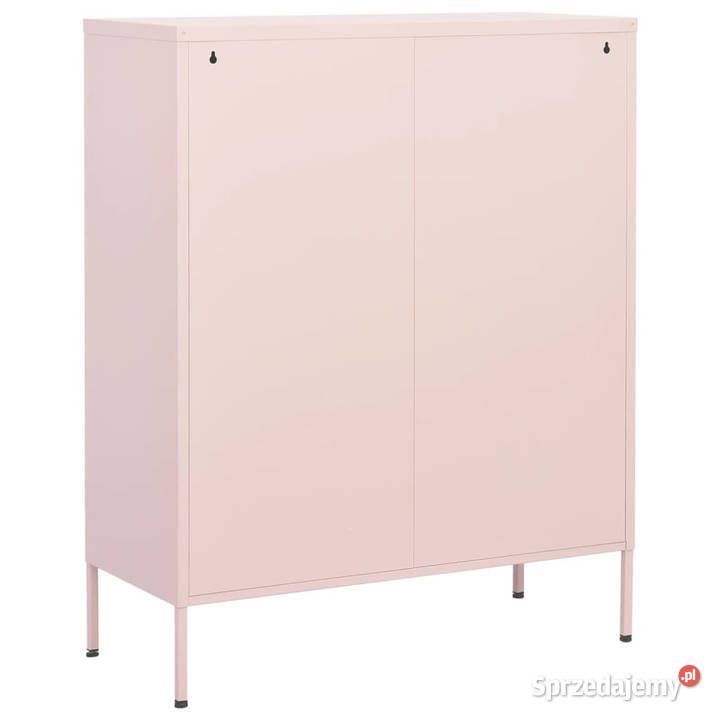 Szafka różowa 80x35x1015 stalowa WM336157