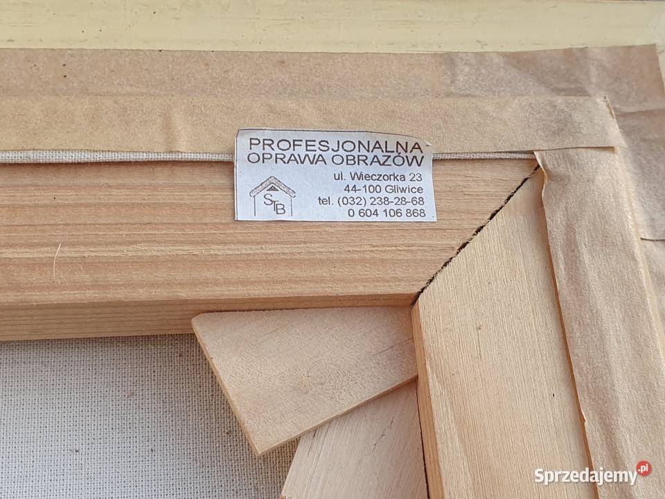 Stary obraz martwa natura Ewa PańczykHałubiec Cieszyn