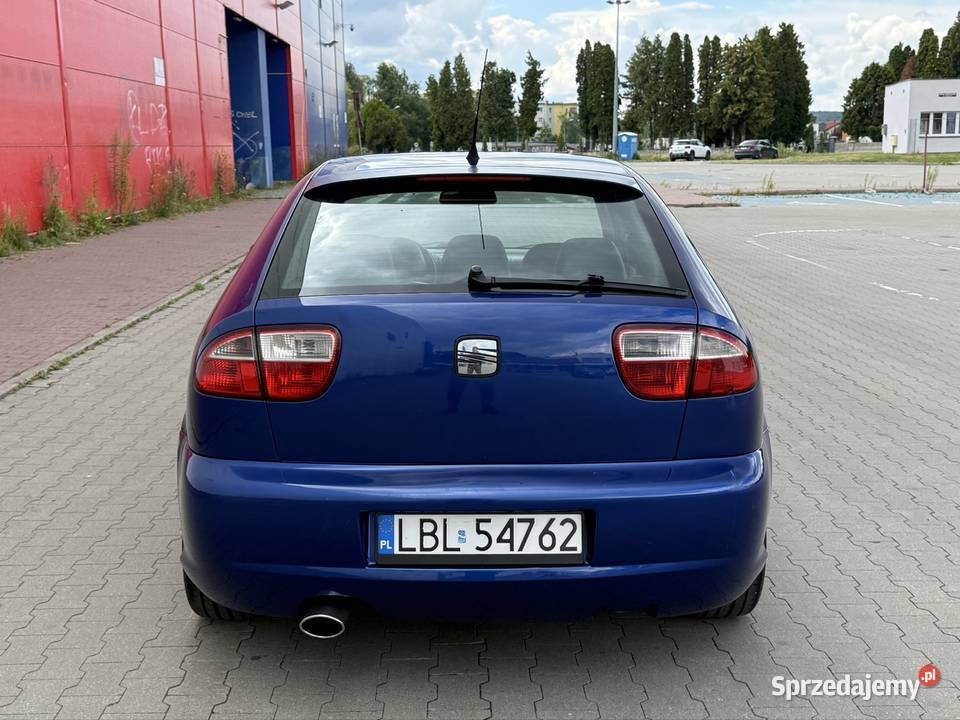 Seat Leon TopSport 19 TDI 110 2001r Stan Rok produkcji 2001 Chełm