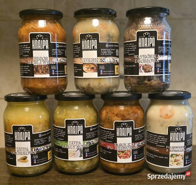 Dania gotowe weki 900ml Restauracja Knajpa Inowrocław